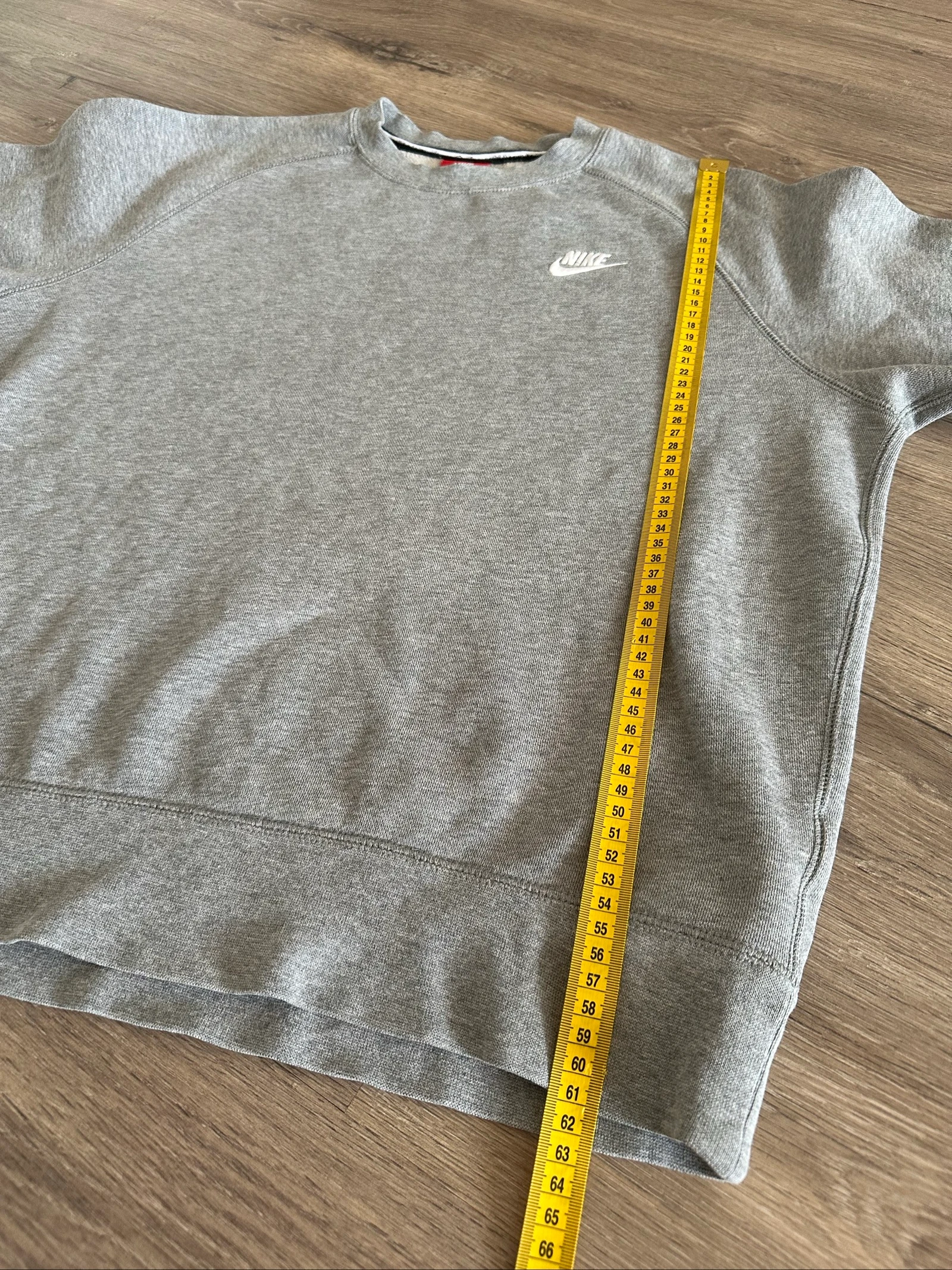 Sweat-shirt Nike Homme Taille M Gris Logo Brodé Col Rond en Molleton – photo 6